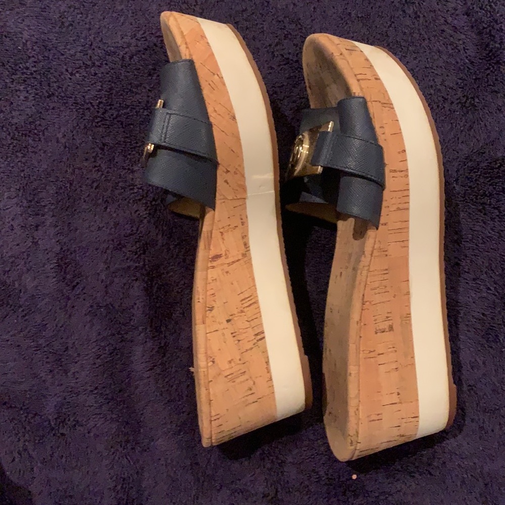 Navy Michael kors wedges - Picture 4 of 7